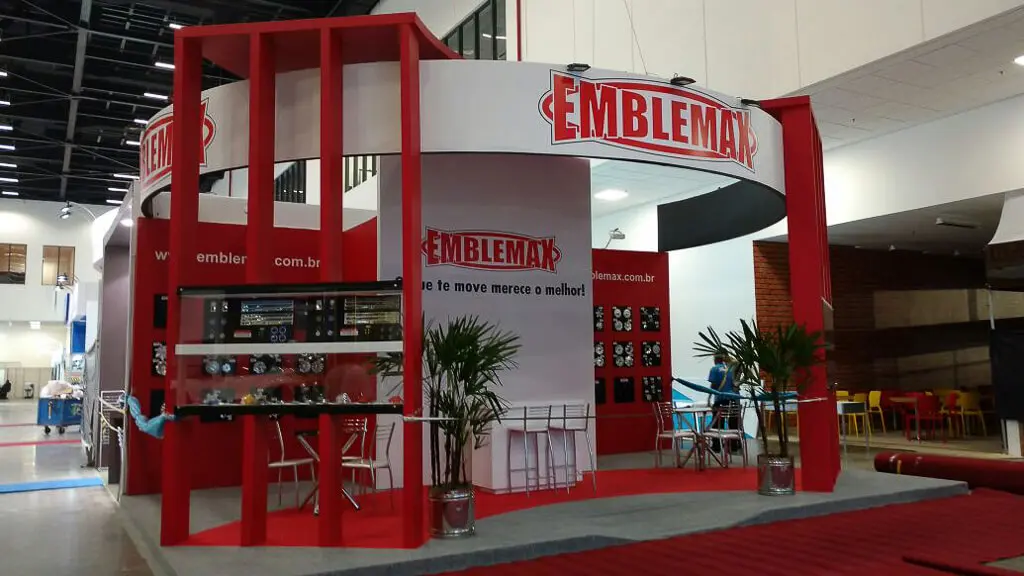 Montagem do stand do expositor BON que executamos na feira Natural 2019