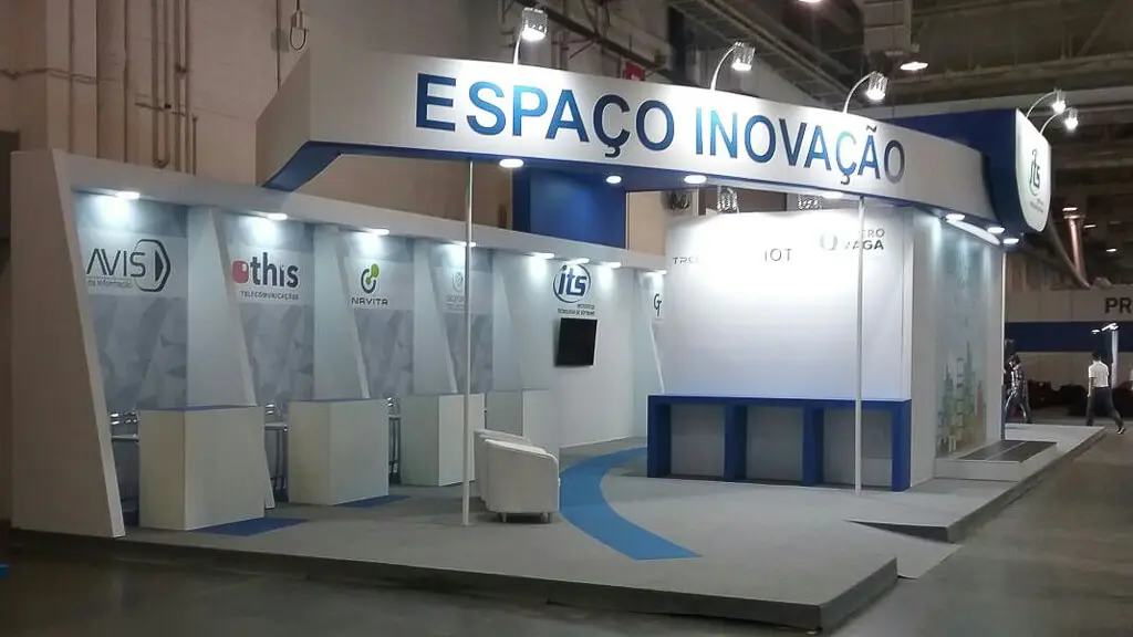 Montagem do stand do expositor BON que executamos na feira Natural 2019