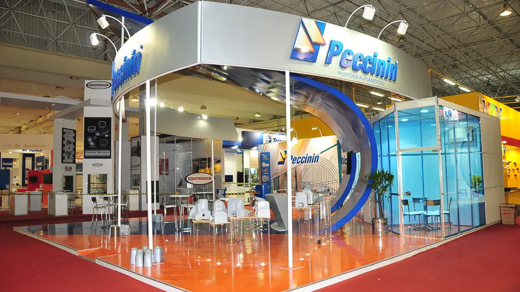 Montagem do stand do expositor BON que executamos na feira Natural 2019