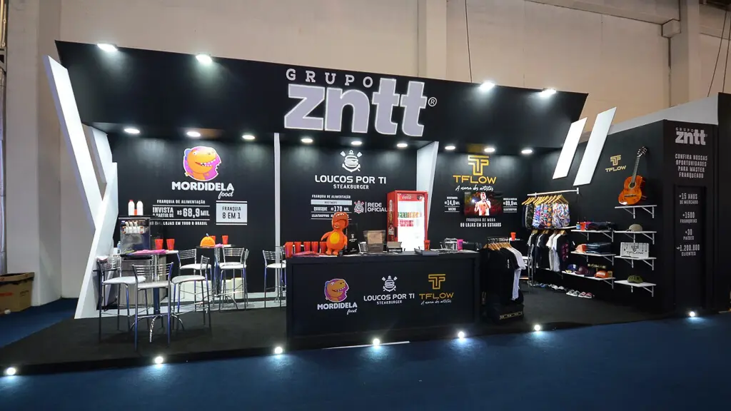 Montagem do stand do expositor BON que executamos na feira Natural 2019